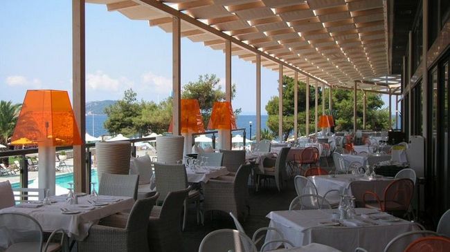 Porto Carras Grand Resort Néos Marmarás Restaurant foto